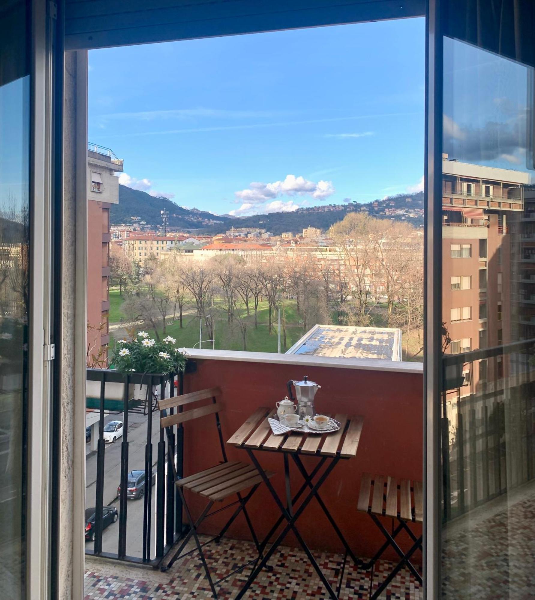 Apartamento La Finestra Sul Parco La Spezia Exterior foto